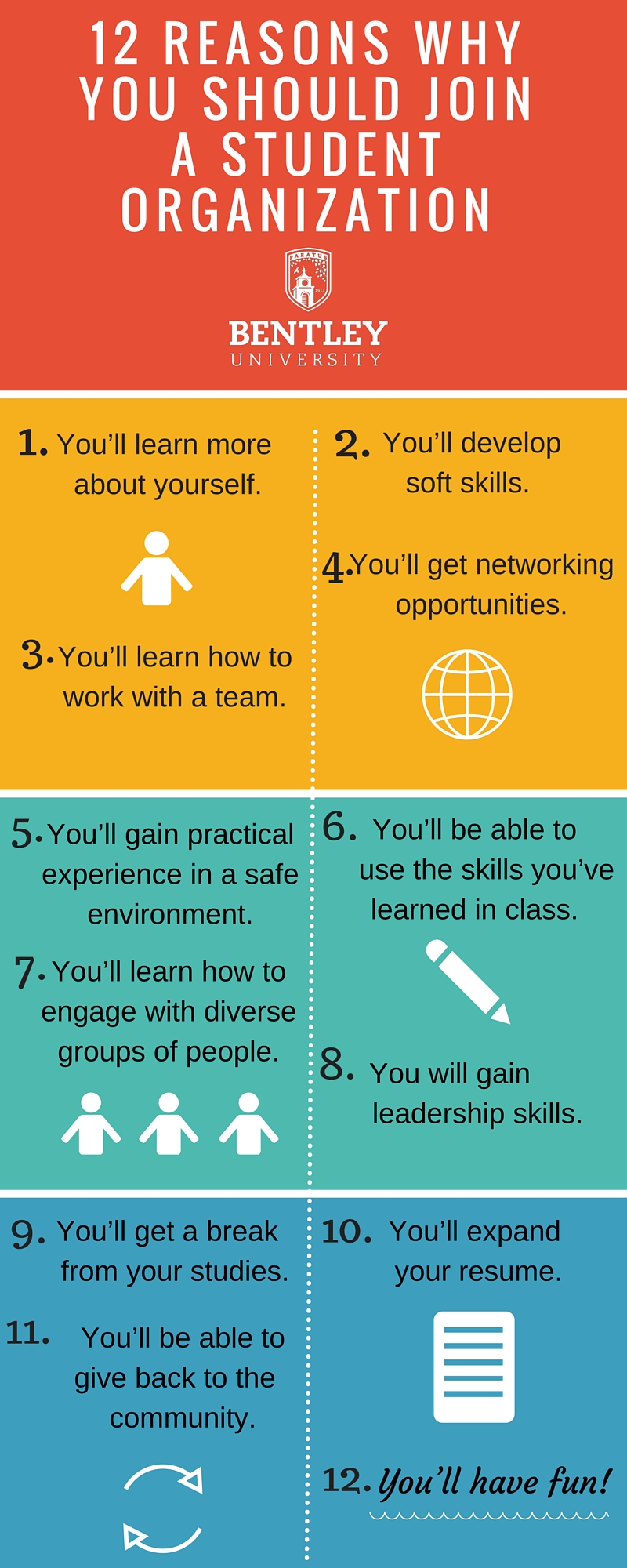 12 Reasons Why You Should Join a Student Organization